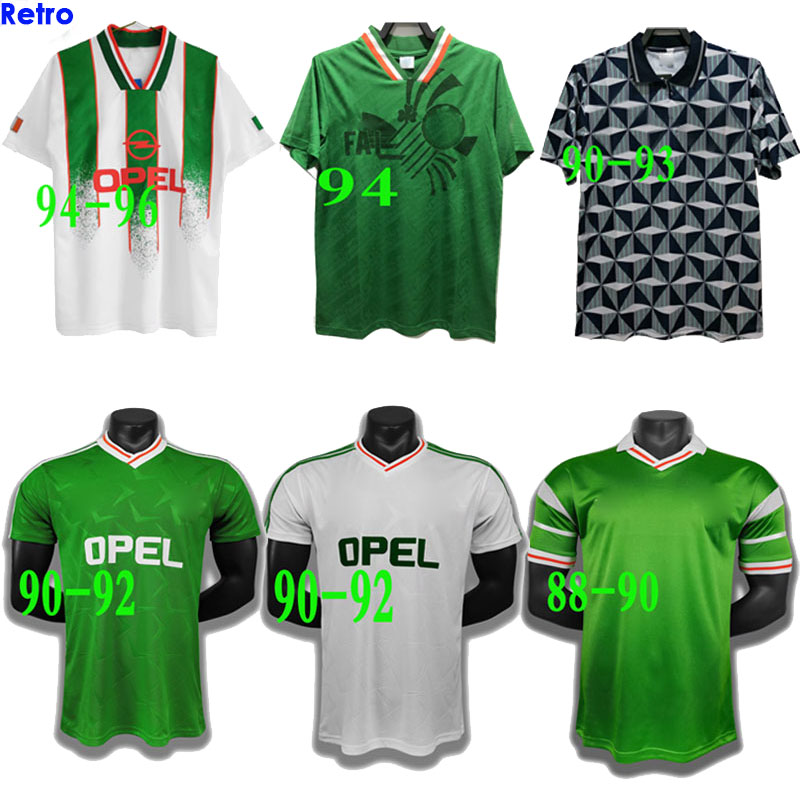 1992 Ireland retro soccer jersey 1990 home classic vintage Irish Sheedy 1994 1996 away football shirts 1998 McGRATH KEANE 90 92 94 96 HOUGHTON ALDRIDGE, 90-93
1992 Ireland retro soccer jersey 1990 home classic vintage Irish Sheedy 1994 1996 away football shirts 1998 McGRATH KEANE 90 92 94 96 HOUGHTON ALDRIDGE, 90-93