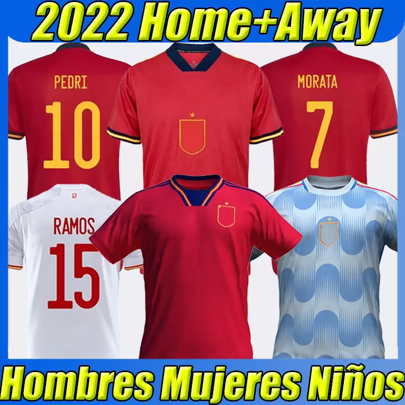 10 PEDRI Spain Soccer Jersey 2022 2023 Espana MORATA FERRAN KOKE TORRES AZPILICUETA 22/23 WORLD RAMOS CUP Breathable Fans Player Version Football Shirts Men Kid Kit, 2021 away
10 PEDRI Spain Soccer Jersey 2022 2023 Espana MORATA FERRAN KOKE TORRES AZPILICUETA 22/23 WORLD RAMOS CUP Breathable Fans Player Version Football Shirts Men Kid Kit, 2021 away