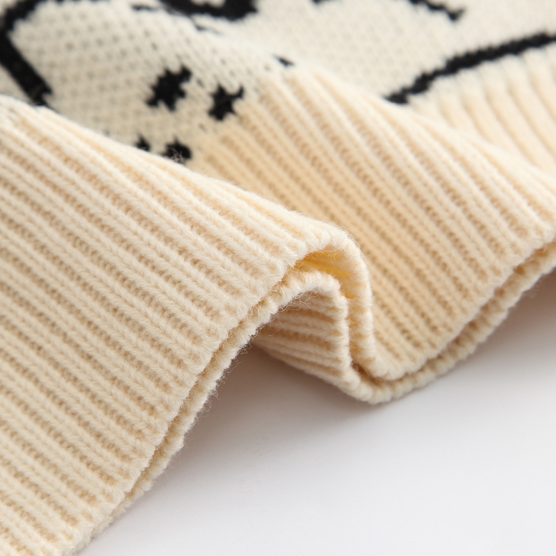 Harajuku Vintage Streetwear Sweaters Men Pullover Cartoon Tiger Pattern Knitted Jumpers Autumn Couple Casual Loose Tops Men 220819