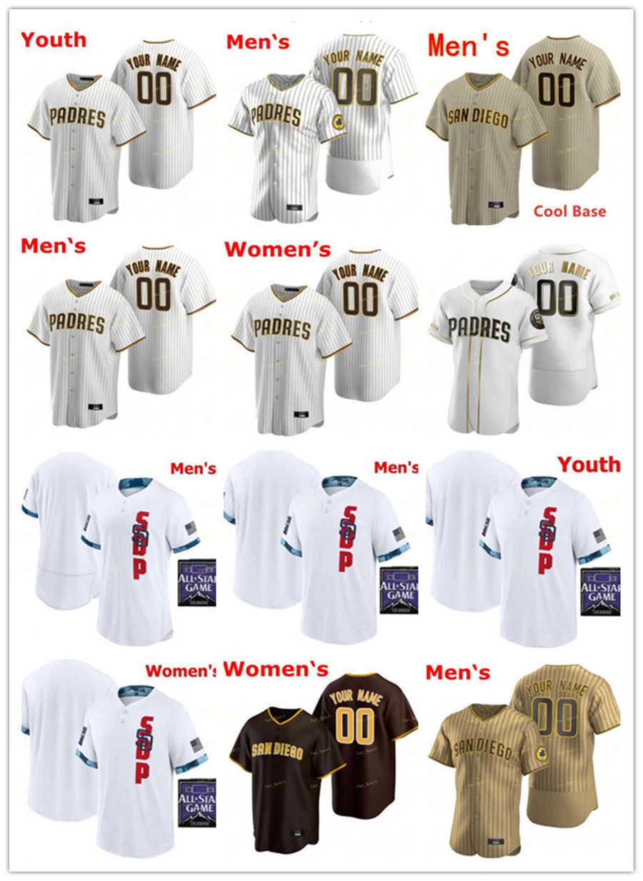 2021 All-Star Game Baseball Jerseys 33 Mark Melancon 50 Adrian Morejon 44 Joe Musgrove 5 Wil Myers 26 Austin Nola Custom Men Women Youth
2021 All-Star Game Baseball Jerseys 33 Mark Melancon 50 Adrian Morejon 44 Joe Musgrove 5 Wil Myers 26 Austin Nola Custom Men Women Youth