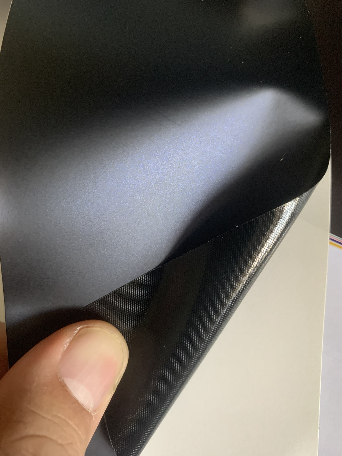 Premium Super Matte Black Blue Vinyl Wrap For Whole Car Body Wrapping foil Covering FILM 1080 Series Initial Low Tack Glue 1.52x20m Roll 5x65ft