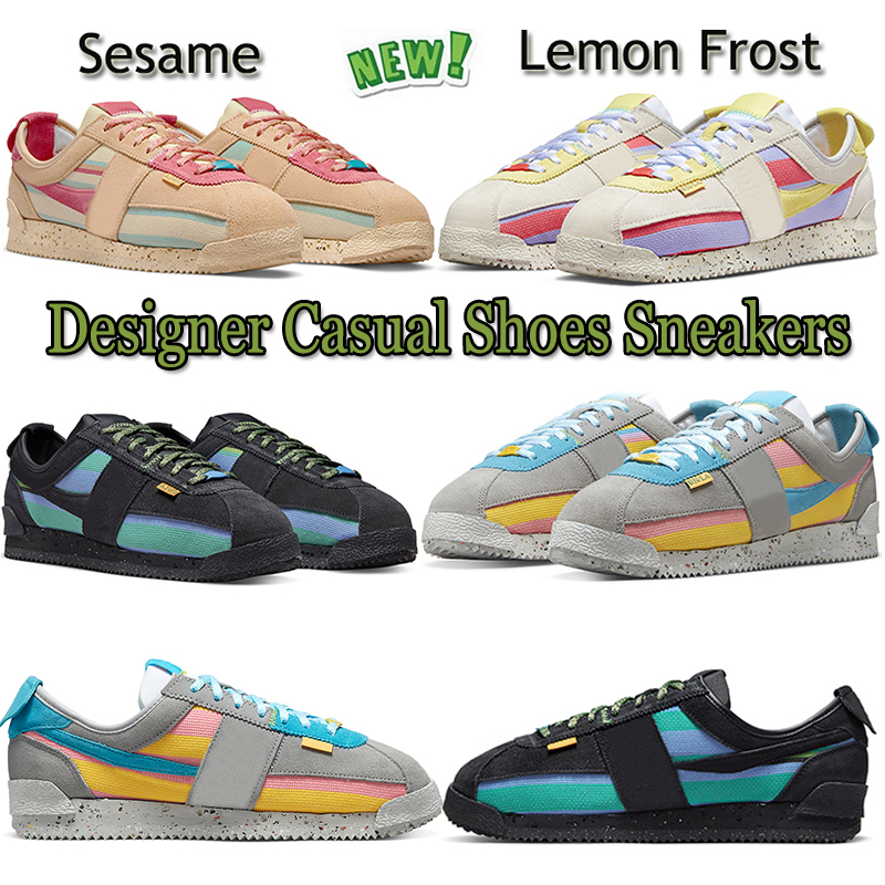 cortez nylon Designer Casual Shoes for men women 2022 Fashion Sesame Lemon Frost Light Smoke Grey Off Noir Sneakers Basic Trainers
cortez nylon Designer Casual Shoes for men women 2022 Fashion Sesame Lemon Frost Light Smoke Grey Off Noir Sneakers Basic Trainers