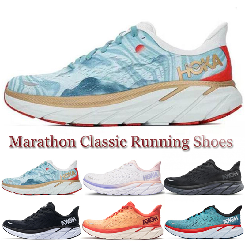 HOKA ONE ONE Clifton 8 Running Shoes Women Men Athletic Shoe Shock Absorbing Road Fashion Womens Sneakers Outdoor jogging marathon Sports Shoe
HOKA ONE ONE Clifton 8 Running Shoes Women Men Athletic Shoe Shock Absorbing Road Fashion Womens Sneakers Outdoor jogging marathon Sports Shoe