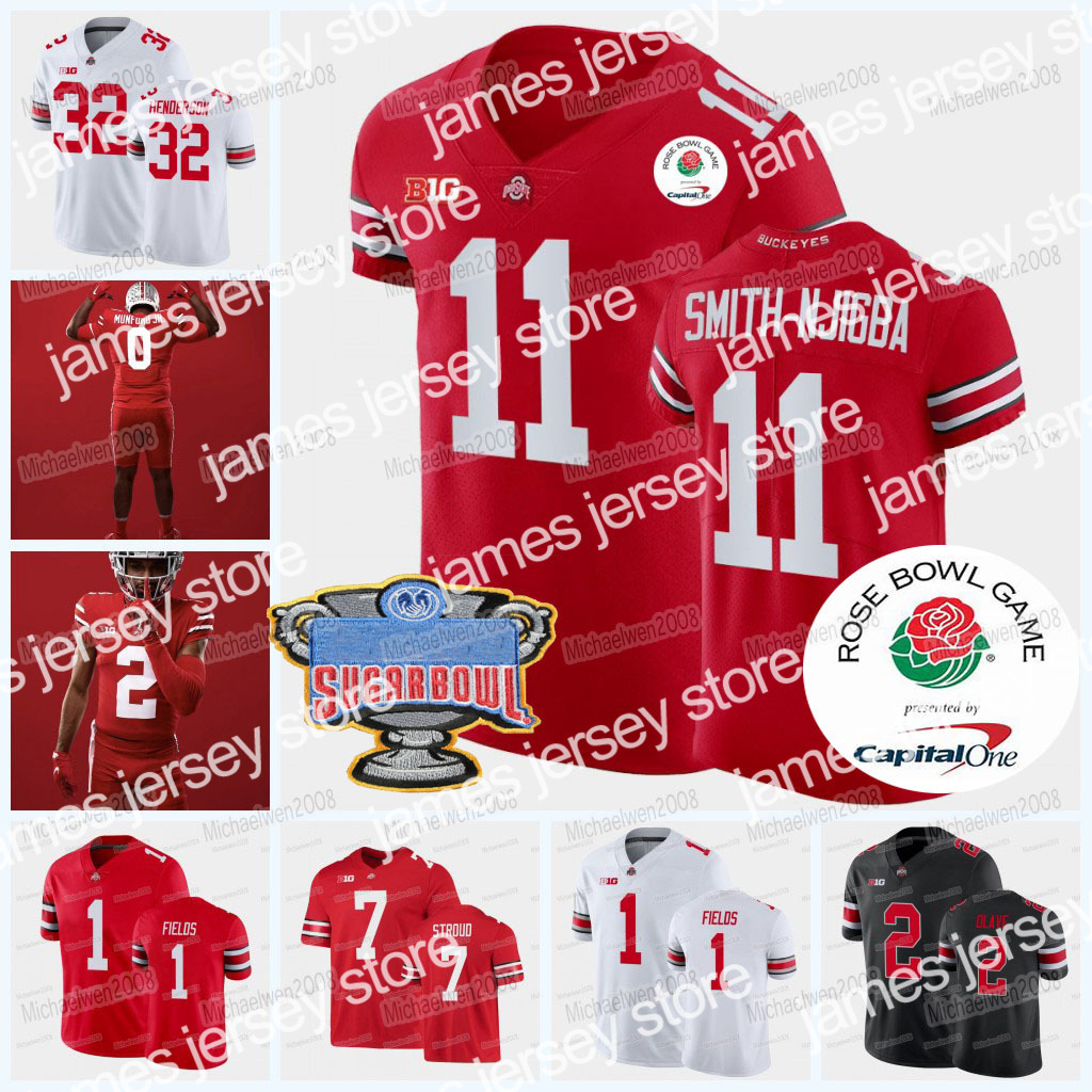 Custom Ohio State Buckeyes Football Jersey 2022 Rose Bowl NCAA Jaxon Smith-Njigba TreVeyon Henderson Jameson Williams Chase Young J.K., With 2022 rose bowl patch
Custom Ohio State Buckeyes Football Jersey 2022 Rose Bowl NCAA Jaxon Smith-Njigba TreVeyon Henderson Jameson Williams Chase Young J.K., With 2022 rose bowl patch
