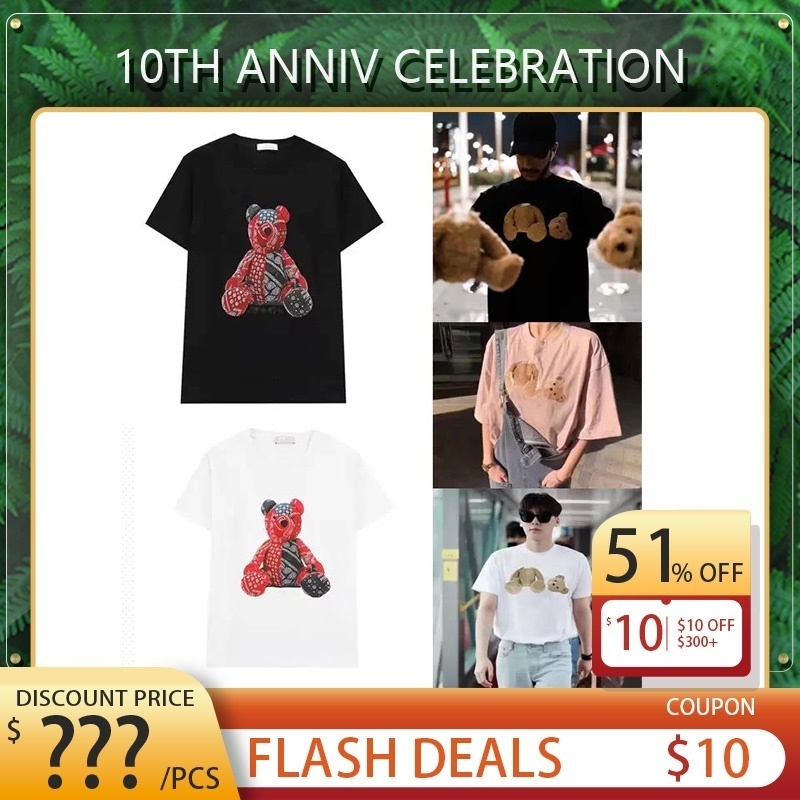 20SS New Mens Designer T shirt Italian Fashion Tshirts Bear priting Size S-XXL, Customize
20SS New Mens Designer T shirt Italian Fashion Tshirts Bear priting Size S-XXL, Customize