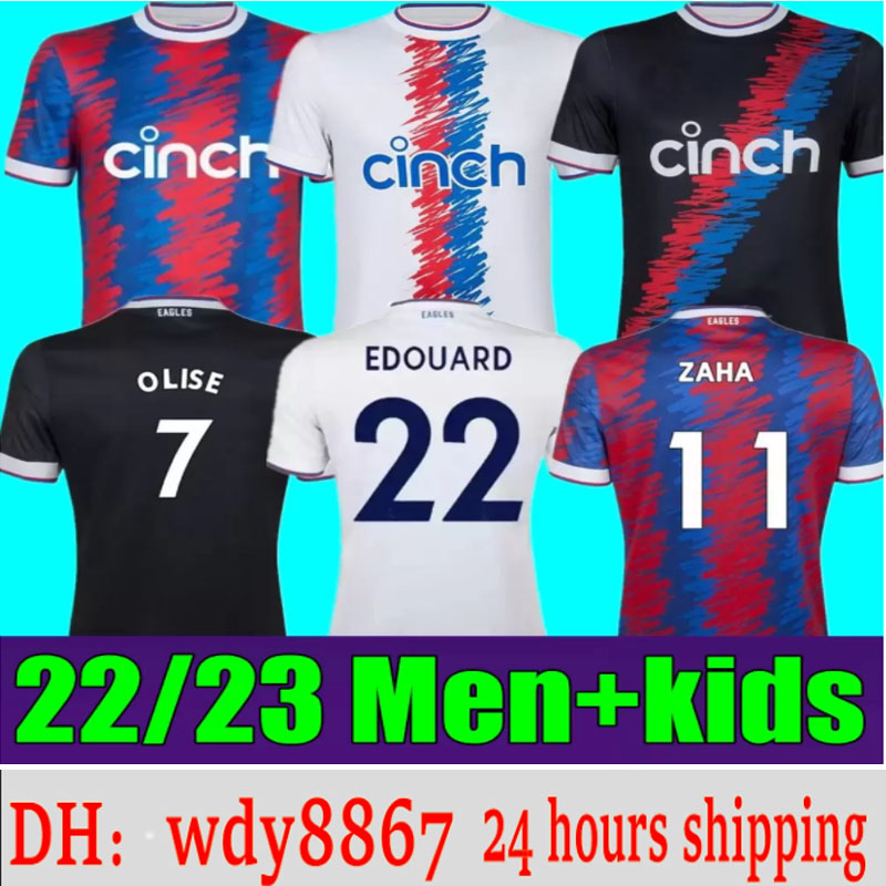 2022 2023 CRYSTAL OLISE Third Soccer Jerseys 22 23 PALACE ZAHA EZE J.AYEW Away maillots de foot BENTEKE MILIVOJEVIC MATETA ANDERSEN GALLAGHER Home Football shirt Kit
2022 2023 CRYSTAL OLISE Third Soccer Jerseys 22 23 PALACE ZAHA EZE J.AYEW Away maillots de foot BENTEKE MILIVOJEVIC MATETA ANDERSEN GALLAGHER Home Football shirt Kit