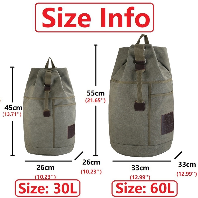 Mens Bag Outdoor Sports Rucksack Canvas Backpacks School Hiking Travel 220819