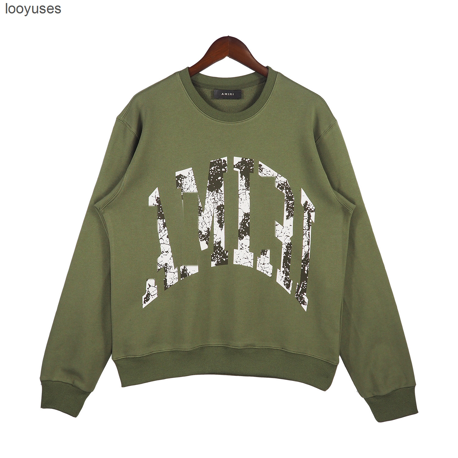 Hoodie Designer Hoodies Sweater Amirs Autumn American Man Fashion Brand Burst Letter Print Casual Men' Women' Round Neck Sweater, Green
Hoodie Designer Hoodies Sweater Amirs Autumn American Man Fashion Brand Burst Letter Print Casual Men' Women' Round Neck Sweater, Green