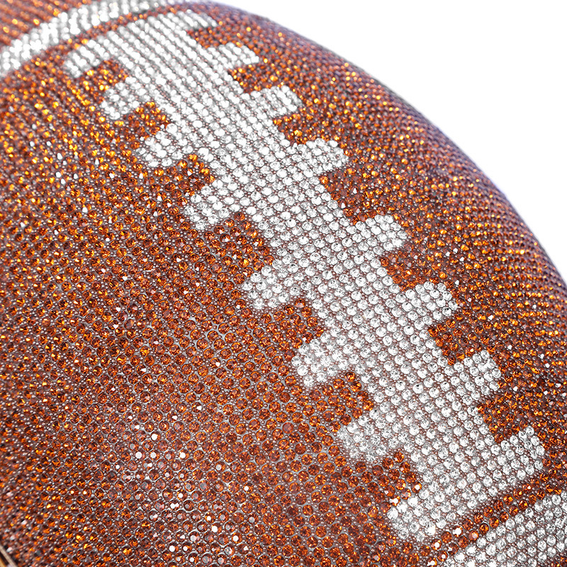 Dia Evening Clutch Purse Bag Bridal Bg Football Shape Handbag Trendy Fashion One-shoulder Lady Bags XA19H 220818 6745
