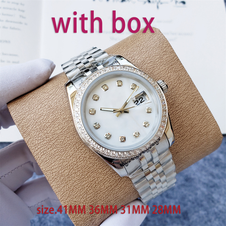 Ladies Watch Size 41mm 36mm 31mm 28mm 2813 Automatic Movement.Sliding.904L Stainless Steel Bracelet Ice Bezel Waterproof Luminous Watches, Tool
Ladies Watch Size 41mm 36mm 31mm 28mm 2813 Automatic Movement.Sliding.904L Stainless Steel Bracelet Ice Bezel Waterproof Luminous Watches, Tool