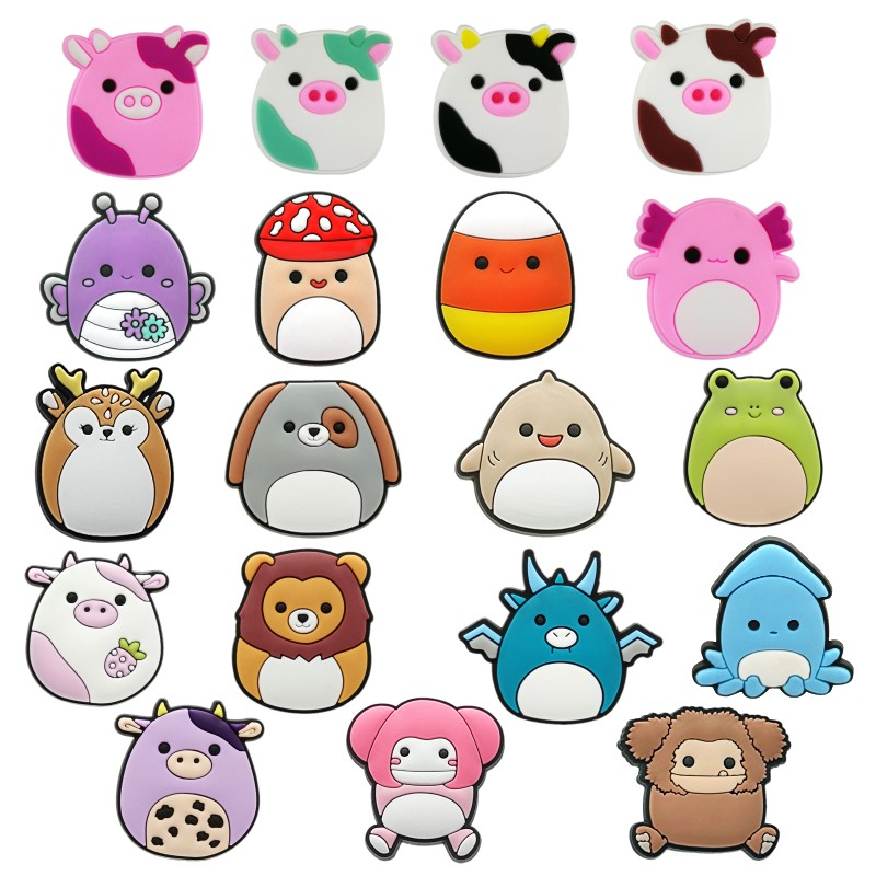 moq 100pcs cow axolotl toys mini cartoon croc JIBZ shoe charms 2D Soft pvc Shoe accessories Shoes Buckles Decorations for kids bracelets Sandals pendants
moq 100pcs cow axolotl toys mini cartoon croc JIBZ shoe charms 2D Soft pvc Shoe accessories Shoes Buckles Decorations for kids bracelets Sandals pendants
