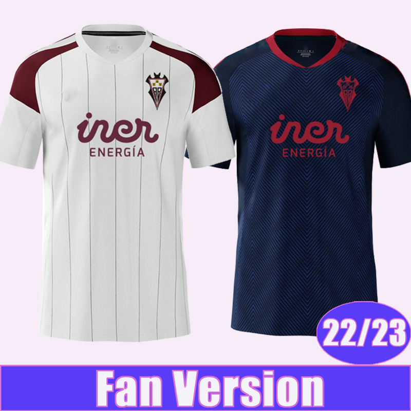 22 23 Albacete Balompie FUSTER Mens Soccer Jerseys BOYOMO JUANMA RUBEN HIGINIO RIKI Home White Away Football Shirt Short Sleeve Uniforms, Qm9905 22 23 home l. lig. patch
22 23 Albacete Balompie FUSTER Mens Soccer Jerseys BOYOMO JUANMA RUBEN HIGINIO RIKI Home White Away Football Shirt Short Sleeve Uniforms, Qm9905 22 23 home l. lig. patch