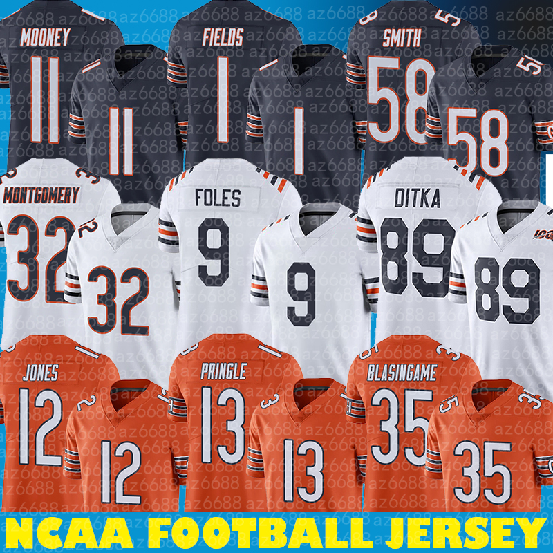 Chicago''Bears''Football Jerseys 1 Justin Fields 34 Walter Payton 58 Roquan Smith 13 Byron Pringle 32 David Montgomery 85 Cole Kmet 9 Jaquan Brisker Smith, Custom kid jersey
Chicago''Bears''Football Jerseys 1 Justin Fields 34 Walter Payton 58 Roquan Smith 13 Byron Pringle 32 David Montgomery 85 Cole Kmet 9 Jaquan Brisker Smith, Custom kid jersey