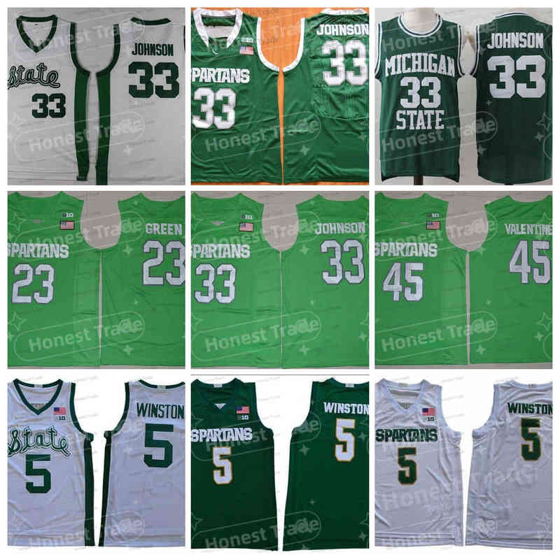 NCAA College 5 Cassius Winston 22 Miles Bridges Green 23 Draymond Green Johnson 45 Denzel Valentine White University Stitched Mens Jerseys, Men jersey
NCAA College 5 Cassius Winston 22 Miles Bridges Green 23 Draymond Green Johnson 45 Denzel Valentine White University Stitched Mens Jerseys, Men jersey