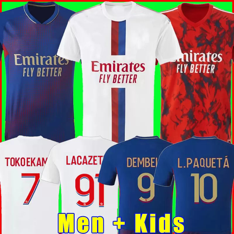 OL 22 23 Lyon Soccer Jersey L PAQUETA AOUAR CHERKI DEMBELE TOKO EKAMBI Lepenant Tolisso 2022 2023 Lyonnais home equipment Maillot de foot football shirts men kids kit, 22-23 3rd
OL 22 23 Lyon Soccer Jersey L PAQUETA AOUAR CHERKI DEMBELE TOKO EKAMBI Lepenant Tolisso 2022 2023 Lyonnais home equipment Maillot de foot football shirts men kids kit, 22-23 3rd