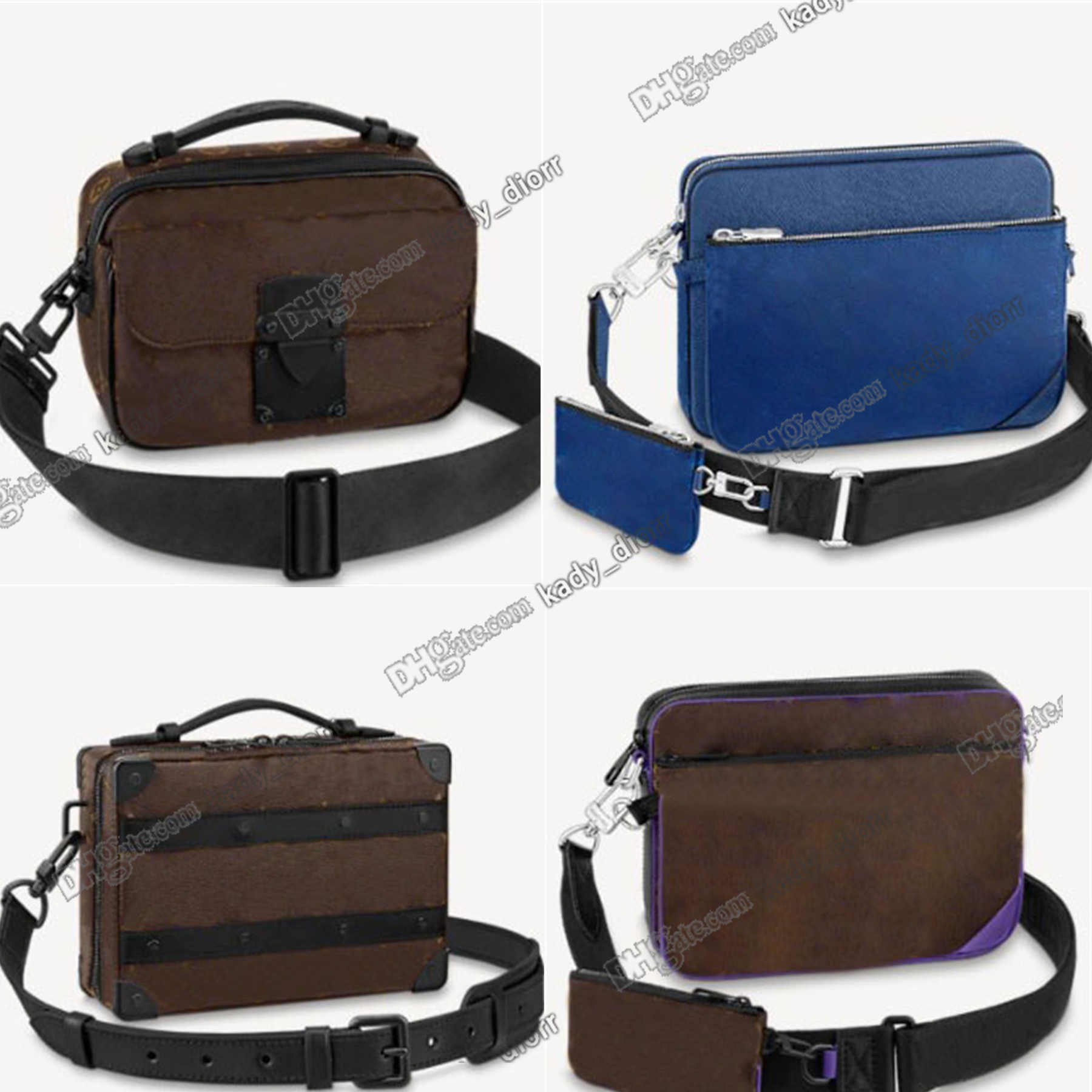HANDLE SOFT TRUNK Trio Messenger bag Three bags in one OUTDOOR crossbody handbag removable coin purse zipped pocket embossed leather luxury Designers Genuine, Customize
HANDLE SOFT TRUNK Trio Messenger bag Three bags in one OUTDOOR crossbody handbag removable coin purse zipped pocket embossed leather luxury Designers Genuine, Customize