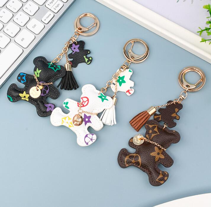 Bear Dog Key Chains Accessories Tassel Key Rings PU Leather Car Keychains Jewelry Bag Charms Animal Design Pendant Keyring Holder
Bear Dog Key Chains Accessories Tassel Key Rings PU Leather Car Keychains Jewelry Bag Charms Animal Design Pendant Keyring Holder