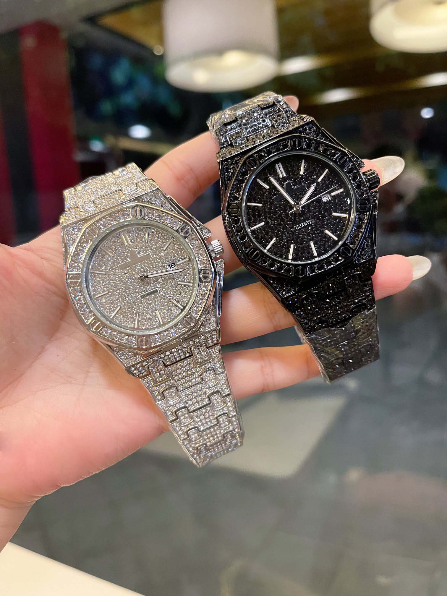Diamond Watch For Women Luxury Designer Qatches Fashion Stainless Steel Strap Montre de luxe bp factory
Diamond Watch For Women Luxury Designer Qatches Fashion Stainless Steel Strap Montre de luxe bp factory