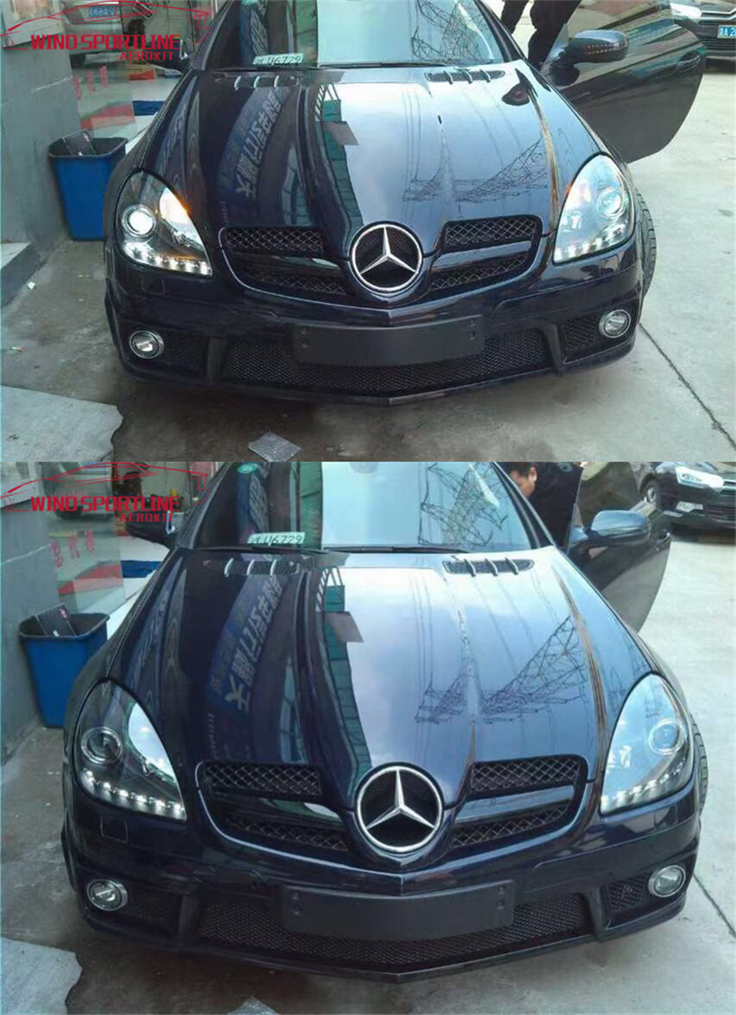 Car Styling LED Headlight For Benz R170 2004-2011 SLK200 SLK320 High Beam DRL Turn Signal Fog Lamp Driving Headlights