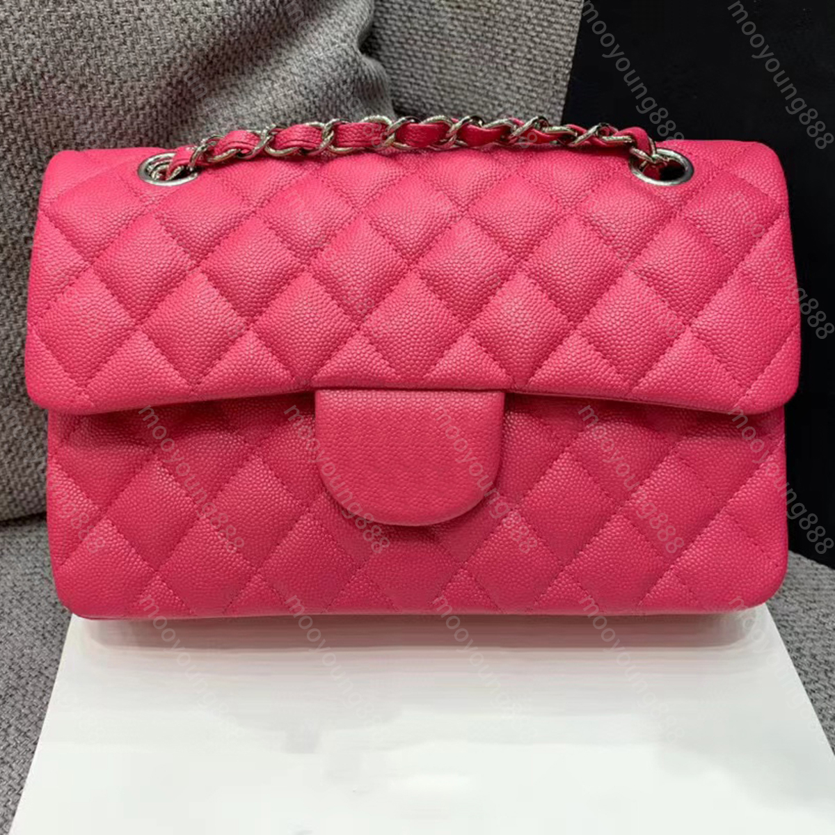10A Top Tier Mirror Quality Luxuries Designers 23cm Small Flap Bag Womens Real Leather Handbag Caviar Lambskin Quilted Black Purse Fuchsia, Upload pics to contact us
10A Top Tier Mirror Quality Luxuries Designers 23cm Small Flap Bag Womens Real Leather Handbag Caviar Lambskin Quilted Black Purse Fuchsia, Upload pics to contact us
