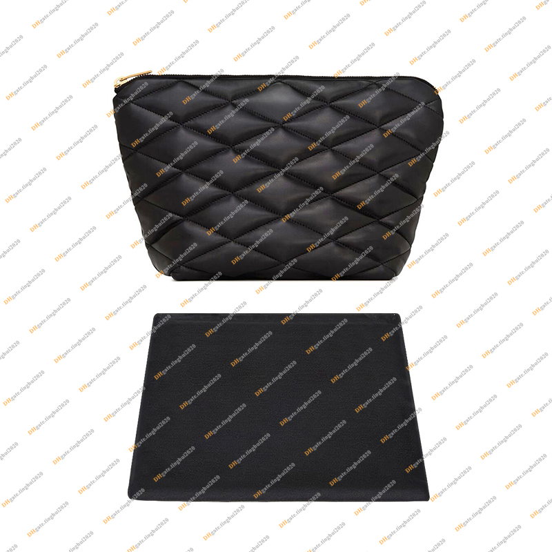 Bags Handbag Luxury Ladies Sheepskin Clutch Designer Sade TOTE Fashion Cosmetic Bag Toiletry Bags Top Mirror Quality 696779 Pouch 181