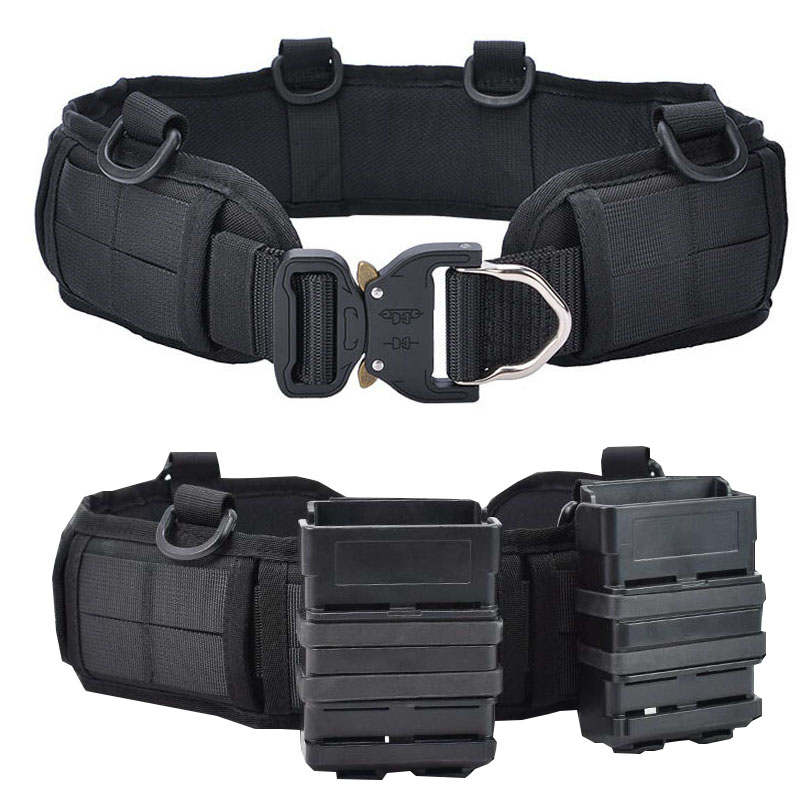 Waist Support Military War Battle Belt Molle Army Tactical Waistband Hunting Equipment Working Tool Bags Carrier SupportWaist, Magazine case
Waist Support Military War Battle Belt Molle Army Tactical Waistband Hunting Equipment Working Tool Bags Carrier SupportWaist, Magazine case