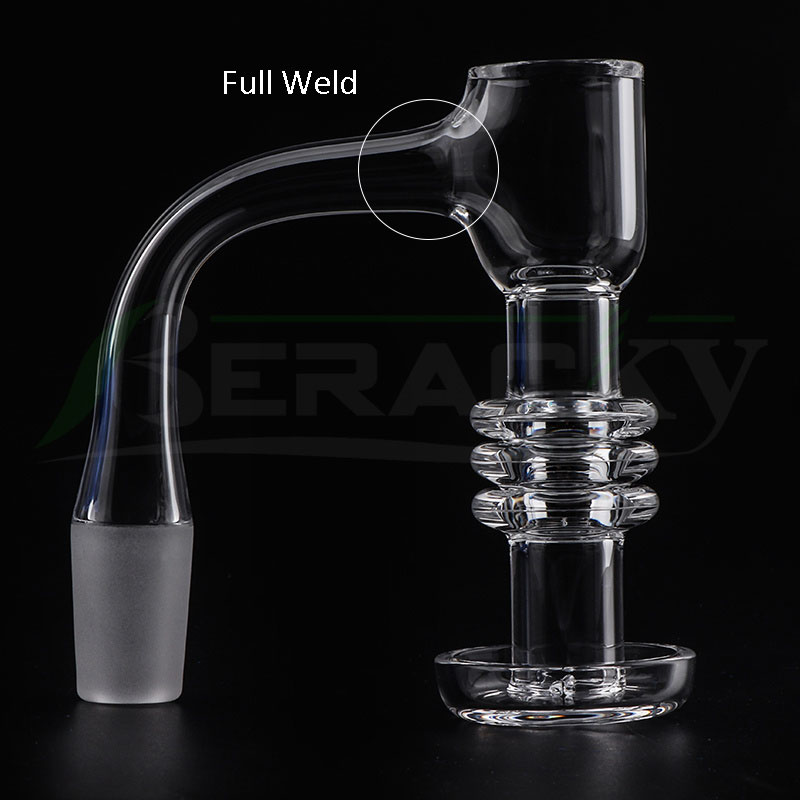 Beracky Full Weld Beveled Edge XXL Heat Retainer Terp Slurper Quartz Banger