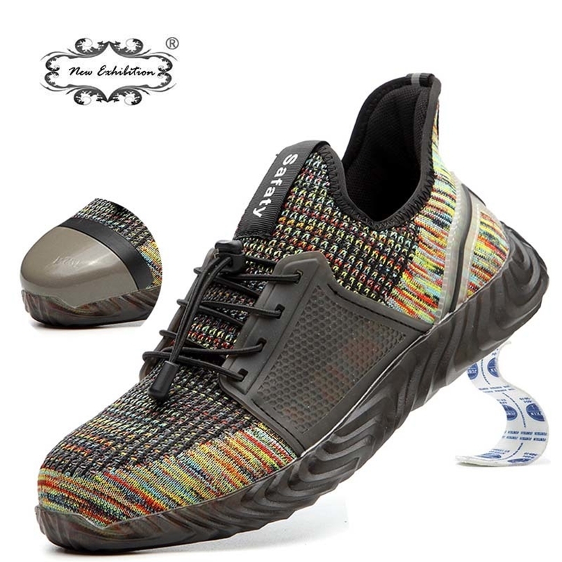exhibition Men's Fashion Work Safety Shoes Outdoor Lightweight Safety Sneakers Men Women Steel Toe Anti Smashing Work Boots 201019, 592 gray
exhibition Men's Fashion Work Safety Shoes Outdoor Lightweight Safety Sneakers Men Women Steel Toe Anti Smashing Work Boots 201019, 592 gray