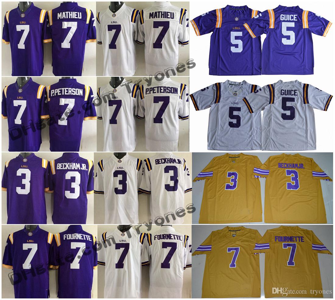 2018 LSU Tigers College Football Jerseys 3 Odell Beckham Jr. 7 Leonard Fournette Patrick Peterson Tyrann Mathieu Jerseys, White7
2018 LSU Tigers College Football Jerseys 3 Odell Beckham Jr. 7 Leonard Fournette Patrick Peterson Tyrann Mathieu Jerseys, White7