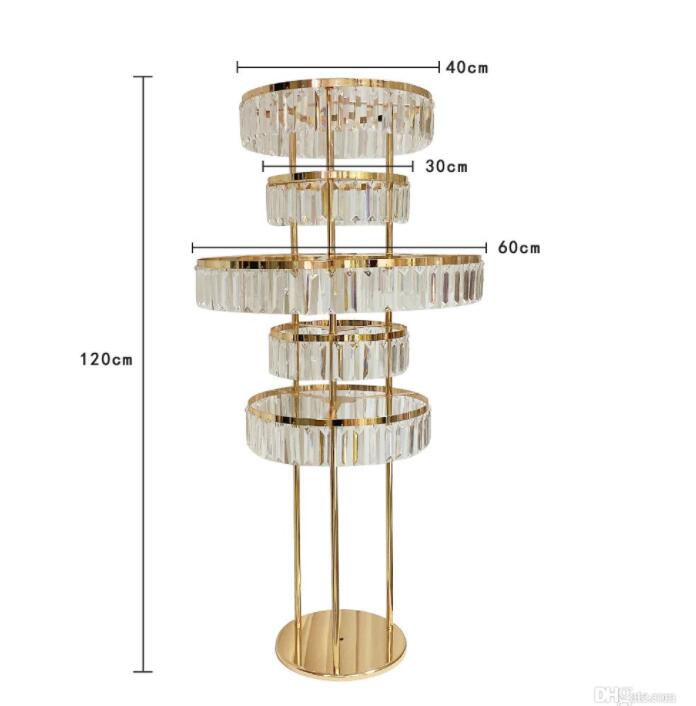 Wedding Decoration acrylic Flower Rack Garland Tree Arch Stand Bouquet Holder Table Centerpiece Backrops Rack For Event Party Decoration