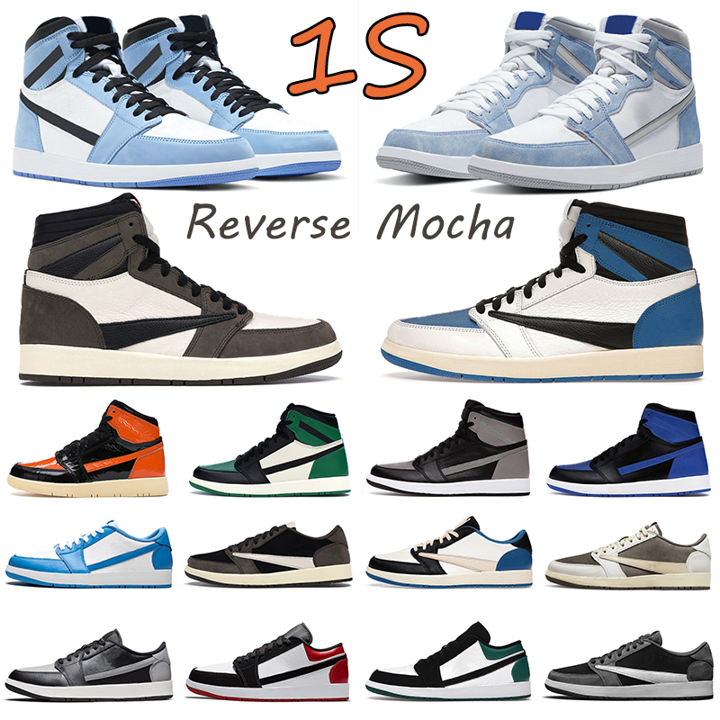 Reverse Mocha Jumpman 1 1s men women high low basketball shoes GAI Fragment Chicago Twist Black Blue mens sports sneaker trainers, #37 36-45 low chicago
Reverse Mocha Jumpman 1 1s men women high low basketball shoes GAI Fragment Chicago Twist Black Blue mens sports sneaker trainers, #37 36-45 low chicago