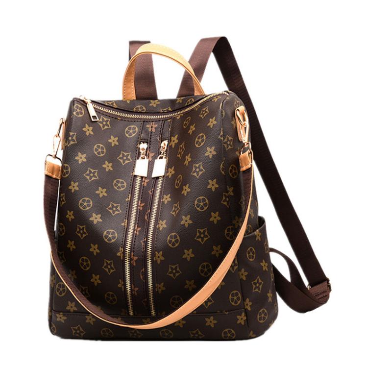 Large Capacity Vintage Backpack Female Leather Anti-theft School Designer Women's Bags In High Quality Travel Bag Style, Brown backpack
Large Capacity Vintage Backpack Female Leather Anti-theft School Designer Women's Bags In High Quality Travel Bag Style, Brown backpack