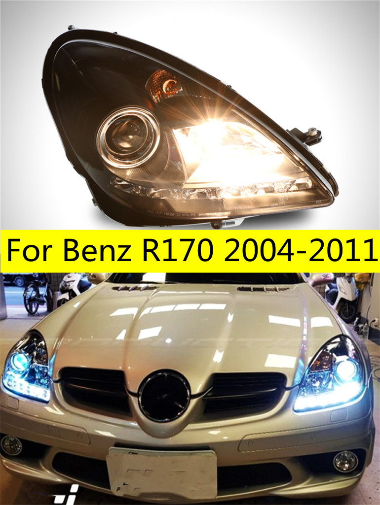 Car Styling LED Headlight For Benz R170 2004-2011 SLK200 SLK320 High Beam DRL Turn Signal Fog Lamp Driving Headlights