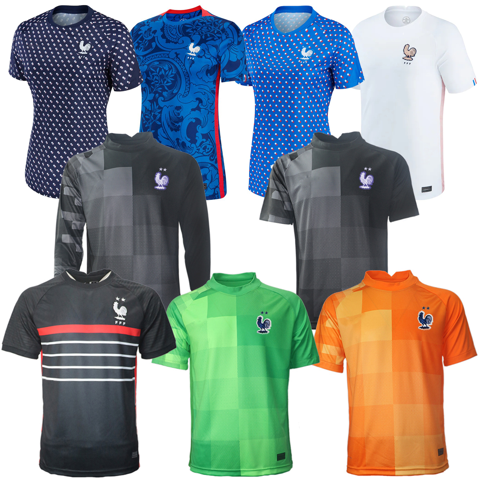 Fans player Version Tops France National Team soccer Jerseys home away BENZEMA MBAPPE GRIEZMANN POGBA 2022 2023 World Cup Men women child kids kit Football Shirt, Black goalkeeper
Fans player Version Tops France National Team soccer Jerseys home away BENZEMA MBAPPE GRIEZMANN POGBA 2022 2023 World Cup Men women child kids kit Football Shirt, Black goalkeeper