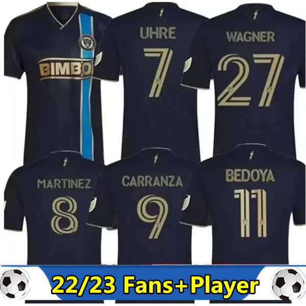 MLS 2022 Philadelphia Union Soccer Jersey 2023 Home UHRE MARTINEZ BEDOYA camisetas de fUtbol 22 23 AARONSON PRZYBYLKO Football Shirts Uniform, Black
MLS 2022 Philadelphia Union Soccer Jersey 2023 Home UHRE MARTINEZ BEDOYA camisetas de fUtbol 22 23 AARONSON PRZYBYLKO Football Shirts Uniform, Black