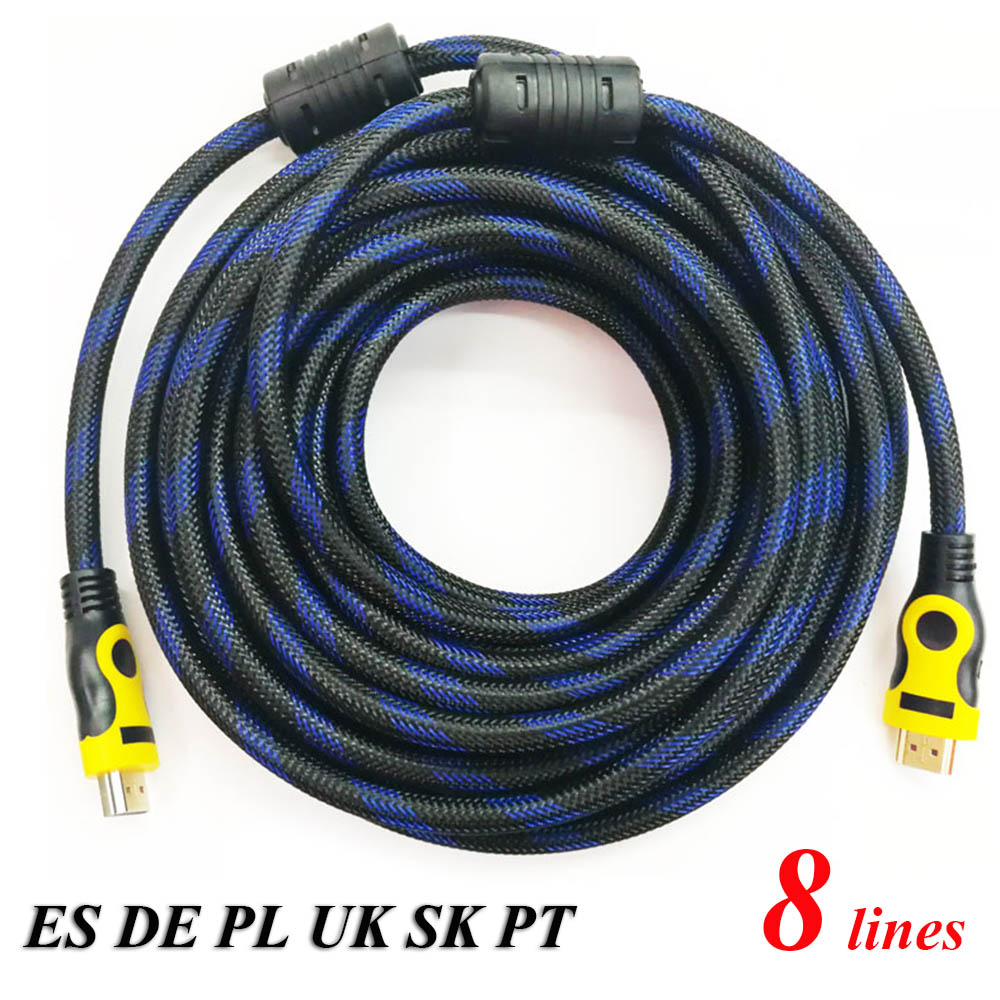 Europe CCCAM 8 lines Stable Cable clines DE ES PL UK PT for X800 X8 Satellite Receiver Cable
Europe CCCAM 8 lines Stable Cable clines DE ES PL UK PT for X800 X8 Satellite Receiver Cable