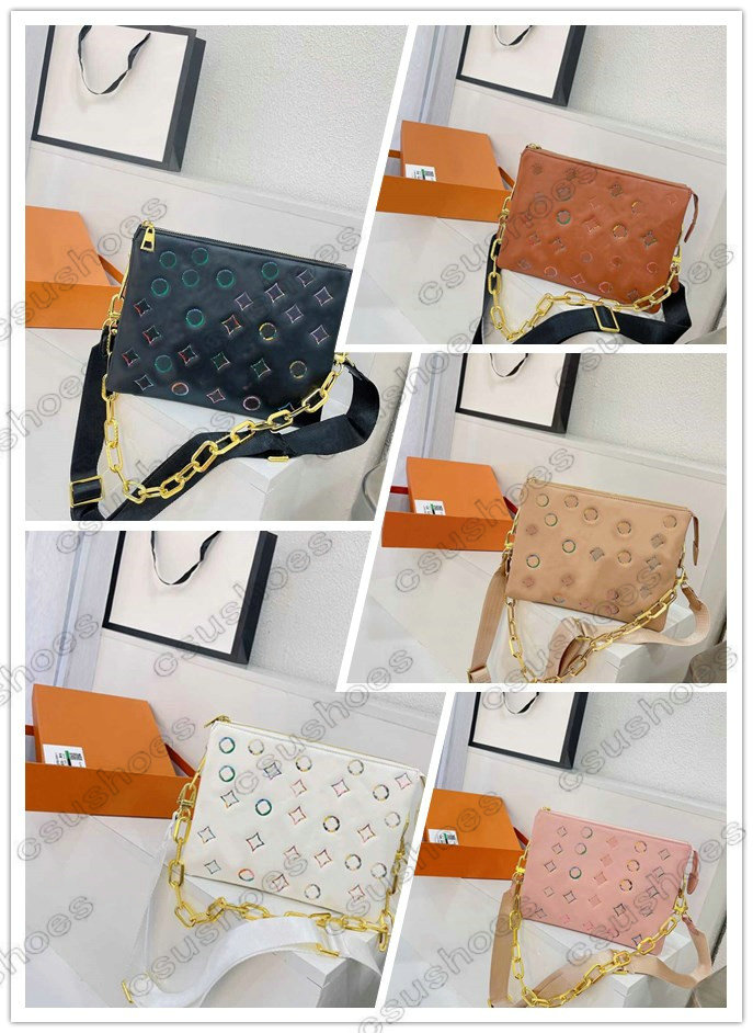 M21209 M21353 Coussin PM bag Designer Gradient Embossed Leather Chain Purse Handbag Designers Luxurys Womens Cross body Fall In Love Bags Wallets M57913 M57790
M21209 M21353 Coussin PM bag Designer Gradient Embossed Leather Chain Purse Handbag Designers Luxurys Womens Cross body Fall In Love Bags Wallets M57913 M57790