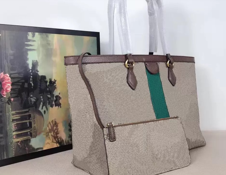 2021 fashion handbag totes designer double letter large capacity shopping bags women's trendy shoulder bag high quality WF2105122