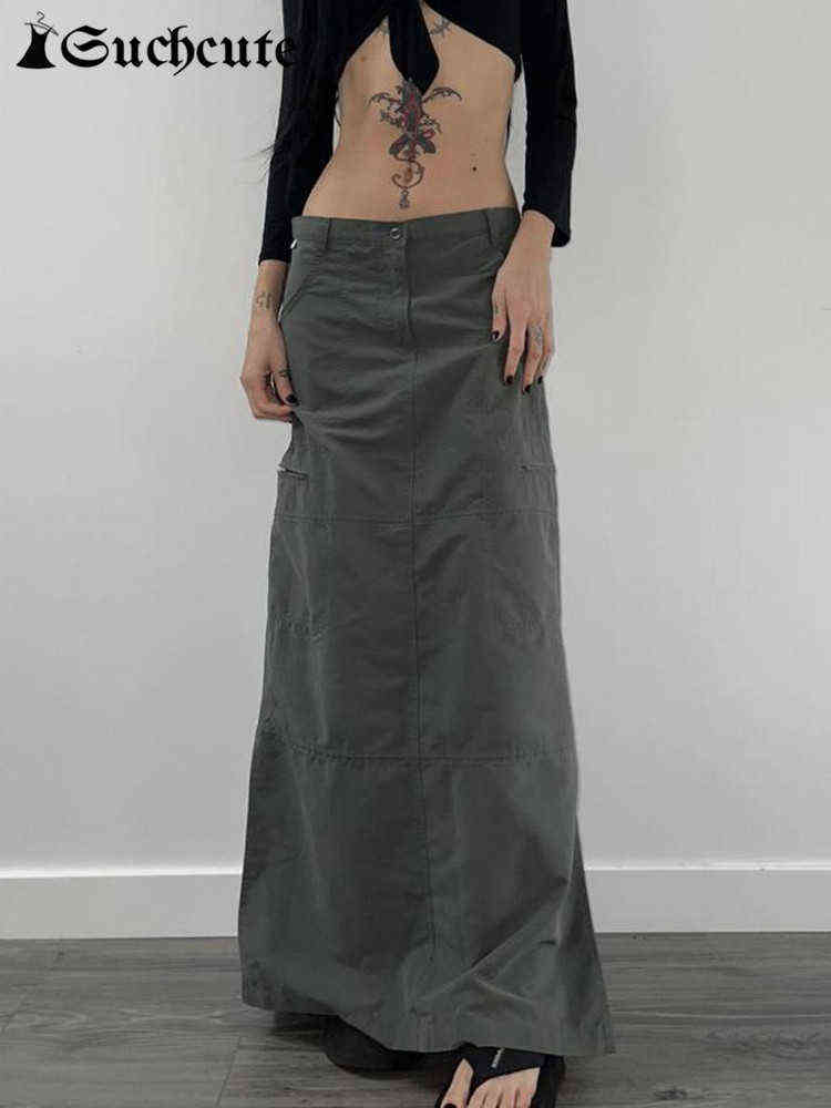 SUCHCUTE Grunge Fairycore Women Midi Skirts Gothic Low Waist Solid Split Vintag Skirt Y2K Harajuku Korean Streetwear Clothes 90s T220819, Gray
SUCHCUTE Grunge Fairycore Women Midi Skirts Gothic Low Waist Solid Split Vintag Skirt Y2K Harajuku Korean Streetwear Clothes 90s T220819, Gray