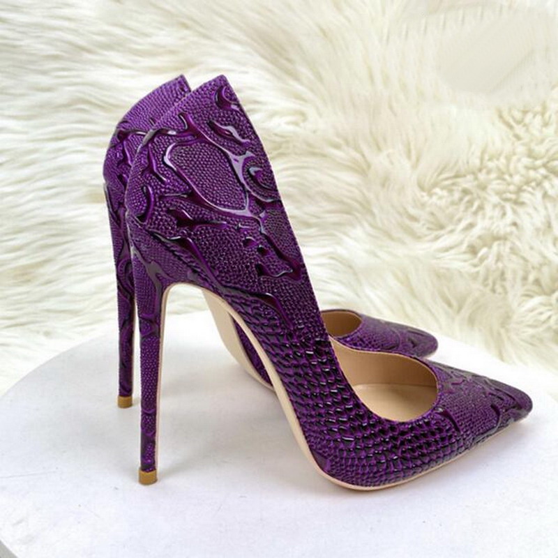 2023 New Fashion Purple Snake Pattern High Heel Shoes Fashiom Brand Red Bottom 12cm Thin Heels Pointed Pumps Soft Leather Red Soles Stiletto Shallow Dress Female Shoe
2023 New Fashion Purple Snake Pattern High Heel Shoes Fashiom Brand Red Bottom 12cm Thin Heels Pointed Pumps Soft Leather Red Soles Stiletto Shallow Dress Female Shoe