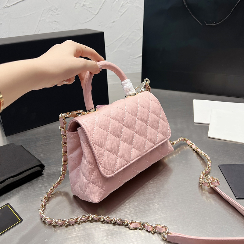top Caviar women's leather shoulder bag 5 colors high quality designer bags classic quilted crossbody luxury bags designers women channel handbags wallet, Black
top Caviar women's leather shoulder bag 5 colors high quality designer bags classic quilted crossbody luxury bags designers women channel handbags wallet, Black