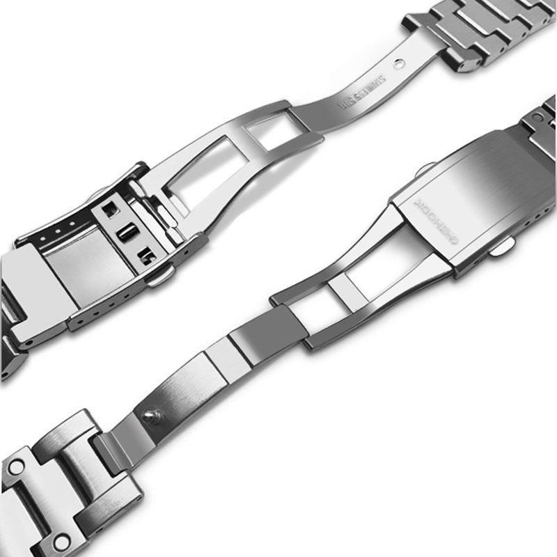 Metal CaseBezel Strap for DW5600/5610 G5600E Stainless Steel Watch Band GWB5600 DW5035/5700 GWM5610/5600 Accessories 220819