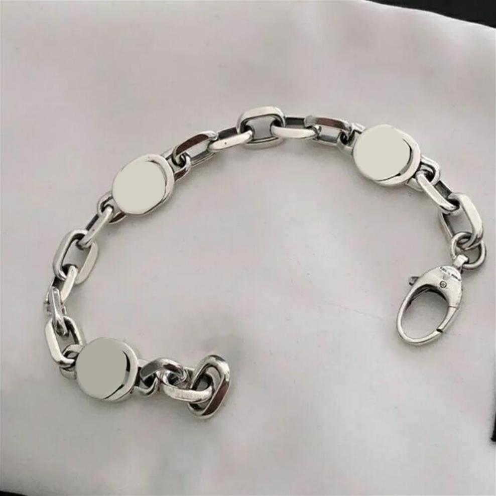 Charm Bracelets high quality luxury jewelry pendants bijoux designer original packaging 925 silver interlocking retro bracelet 3G 2066
Charm Bracelets high quality luxury jewelry pendants bijoux designer original packaging 925 silver interlocking retro bracelet 3G 2066