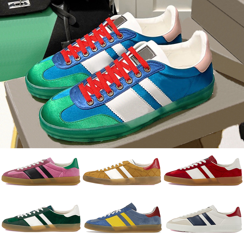 Fashion xAD Gazelle Sneaker men women casual shoes White suede blue silk Red pink green Velvet Beige Ebony Canvas low designer sneakers top mens trainers SIZE 35-44, Shoe box
Fashion xAD Gazelle Sneaker men women casual shoes White suede blue silk Red pink green Velvet Beige Ebony Canvas low designer sneakers top mens trainers SIZE 35-44, Shoe box