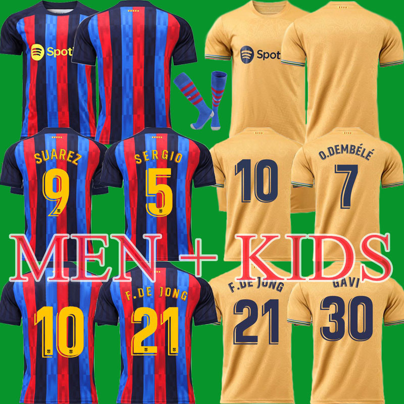 LEWANDOWSKI soccer jersey ANSU FATI PEDRI GAVI FERRAN RAPHINHA 2022 2023 F. DE JONG DEST DEMBELE barcelonas Camisetas football shirt men kids kit third equipment
LEWANDOWSKI soccer jersey ANSU FATI PEDRI GAVI FERRAN RAPHINHA 2022 2023 F. DE JONG DEST DEMBELE barcelonas Camisetas football shirt men kids kit third equipment