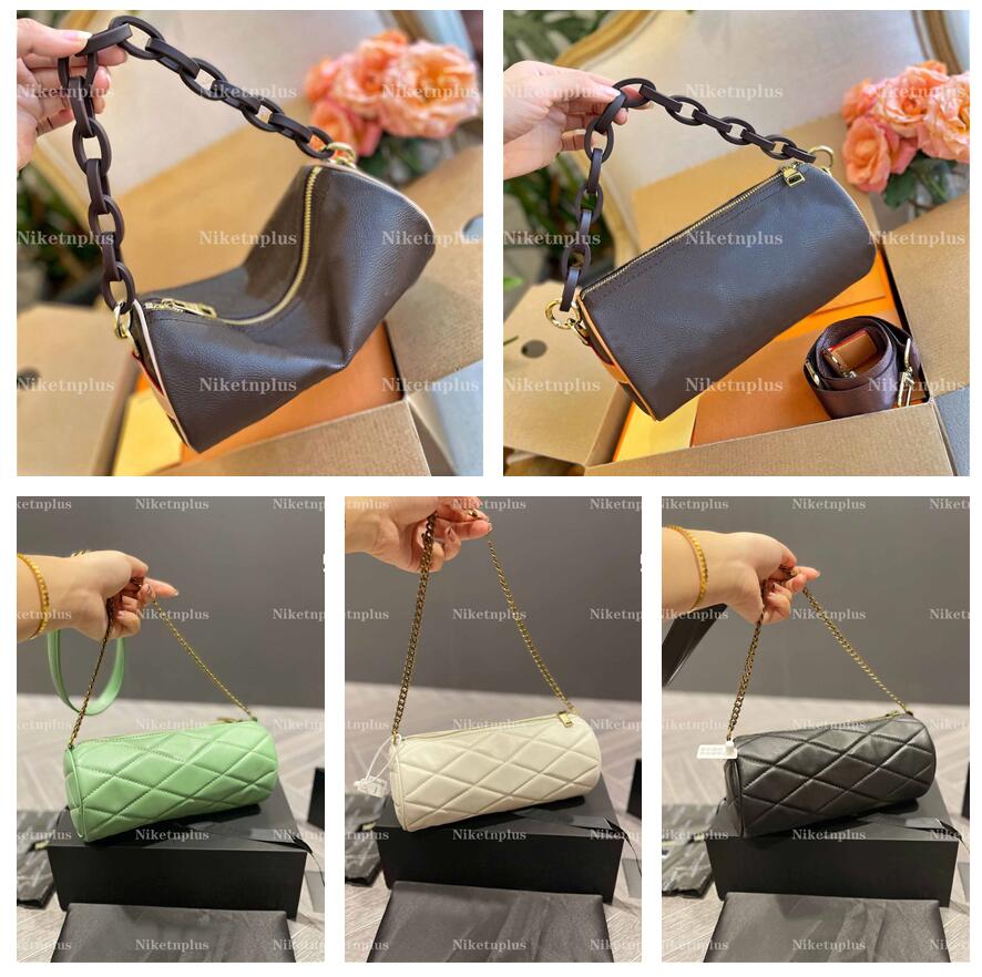 22ss multicolor Pencil Case Cylinder bag high Quality Luxury Designer Fashion Women Clutch Shoulder Ladies Purse with iron chain, 01
22ss multicolor Pencil Case Cylinder bag high Quality Luxury Designer Fashion Women Clutch Shoulder Ladies Purse with iron chain, 01
