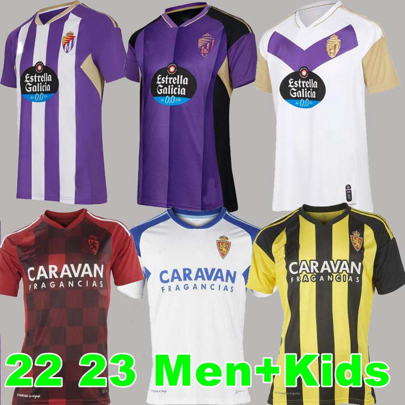 22 23 Real Zaragoza Valladolid FRAN GAMEZ Soccer Jersey 2022 POMBO KAGAWA Football Shirts KIDS Breathable Camiseta Futbol Weissman FEDE Sergi Guardiola Oscar Third, 22 23 3rd
22 23 Real Zaragoza Valladolid FRAN GAMEZ Soccer Jersey 2022 POMBO KAGAWA Football Shirts KIDS Breathable Camiseta Futbol Weissman FEDE Sergi Guardiola Oscar Third, 22 23 3rd