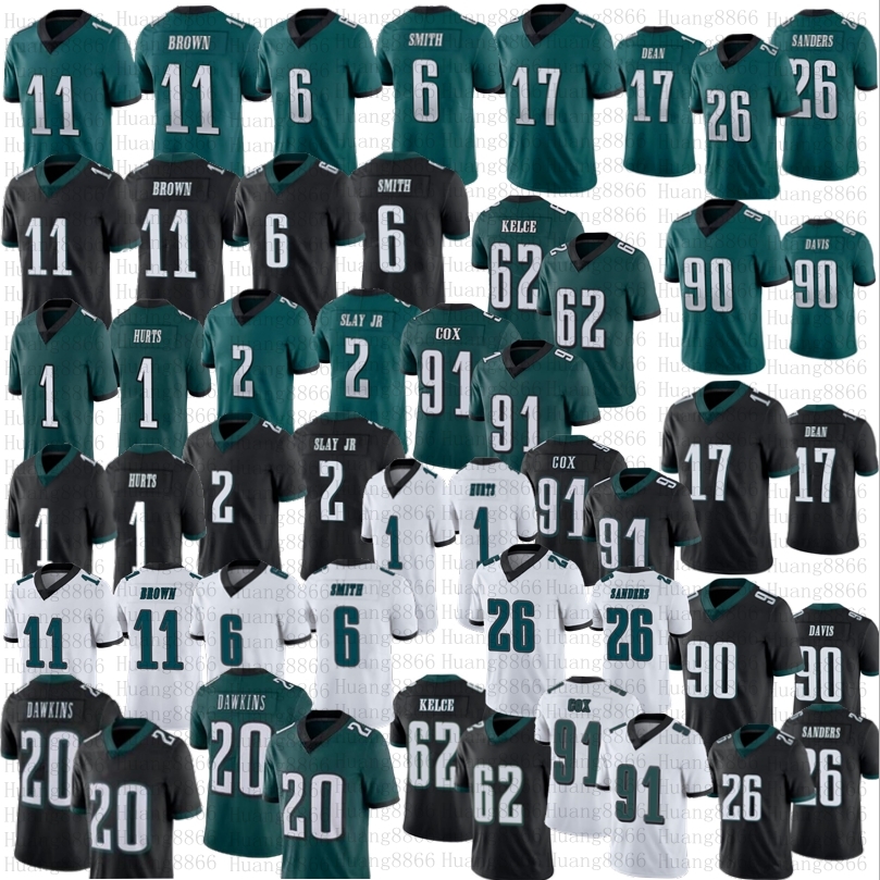Men Football 1 Jalen Hurts 6 DeVonta Smith Jason Kelce Davis Nakobe Dean 11 AJ brown 26 Miles Sanders Dawkins Cox 2 Darius Slay JR jerseys, As
Men Football 1 Jalen Hurts 6 DeVonta Smith Jason Kelce Davis Nakobe Dean 11 AJ brown 26 Miles Sanders Dawkins Cox 2 Darius Slay JR jerseys, As