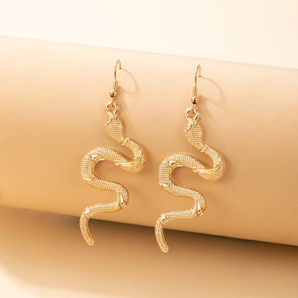 Gothic Snake Drop Earrings for Women 18K Gold Silver Dangle Earrings Jewelry Nice Gift Wholesale
