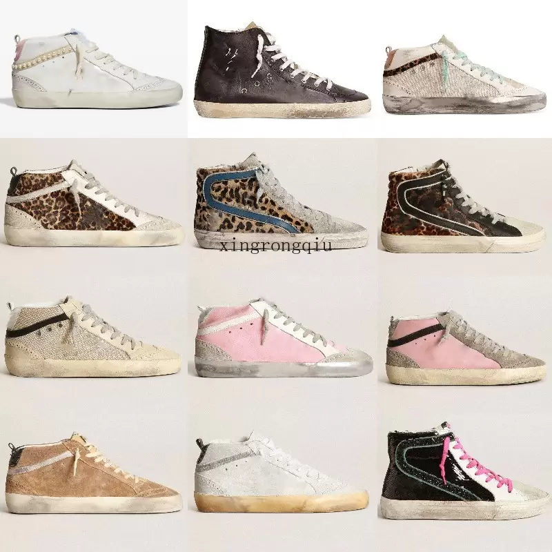 2022#Golden#Gooses#Sneakers Boot Italy Brand Golden Sneaker Mid Star Women Shoes Leopard Print Pink-gold glitter Classic White Do-old Dirty, Star14
2022#Golden#Gooses#Sneakers Boot Italy Brand Golden Sneaker Mid Star Women Shoes Leopard Print Pink-gold glitter Classic White Do-old Dirty, Star14